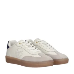 TAORMINA Sneakers Uomo Bianche, Grigie e Blu