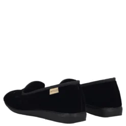 TEXI Pantofola Ballerina Donna Nere e Oro