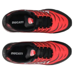 THROTHLE Sneakers Uomo Rosse e Nere