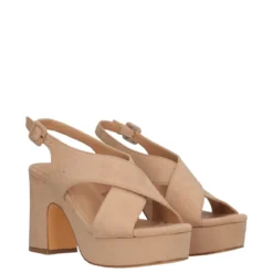 TILDE Sandali con Tacco Donna Beige