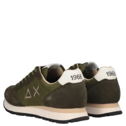 TOM SOLID Sneakers Uomo Verde Militare