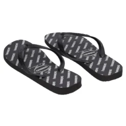 TOP LOGOMANIA Infradito Uomo Nere
