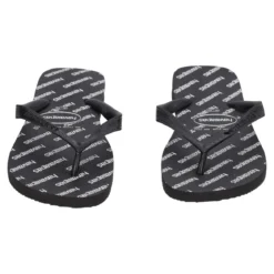 TOP LOGOMANIA Infradito Uomo Nere