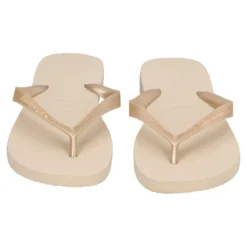 TOP SENSES Infradito Donna Beige