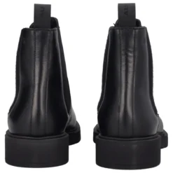 TRESOR Stivaletti Donna Neri in Pelle
