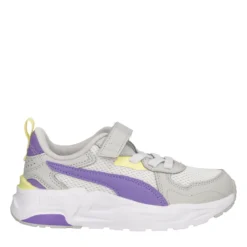 TRINITY LITE AC + PS Sneakers Bambina Grigie e Viola