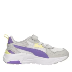 TRINITY LITE AC + PS Sneakers Bambina Grigie e Viola