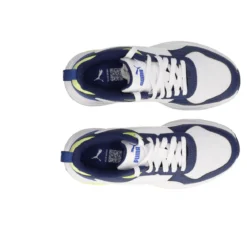 TRINITY 2 LT JR Sneakers Bambino Blu, Bianche e Gialle