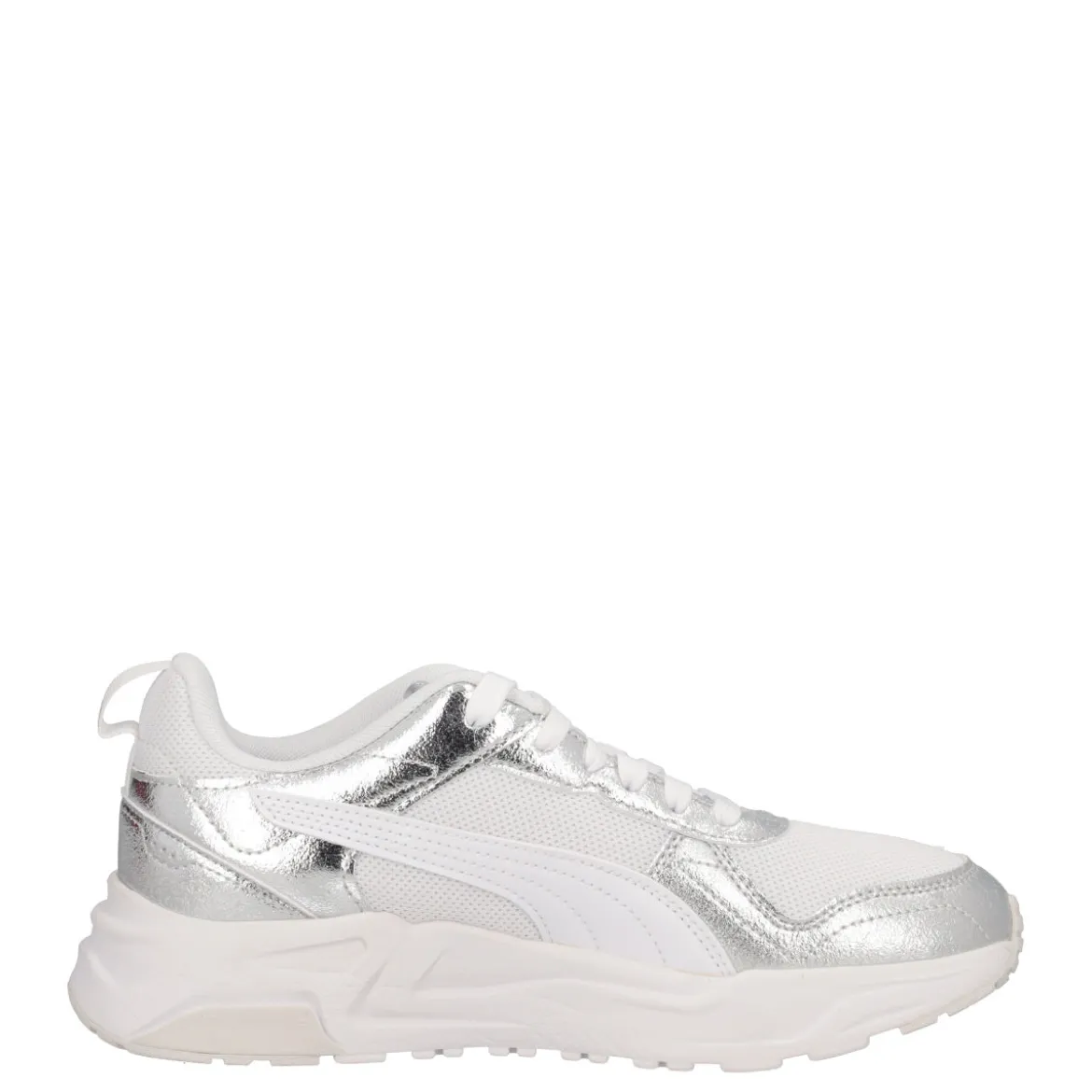 TRINITY 2 LT METALLIC Sneakers Donna Bianche e Argento