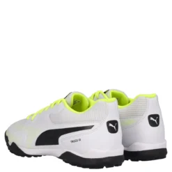 TRUCO III TT Scarpe da Calcio Indoor Uomo Bianche e Gialle Fluo