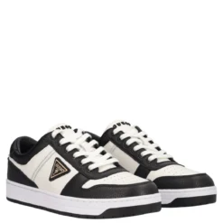 UDDENT5 Sneakers Uomo Bianche e Nere