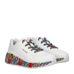 UNO LITE Sneakers Bambina Bianche