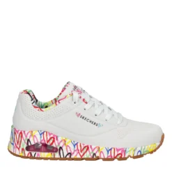 UNO LOVING LOVE Sneakers Donna Bianche