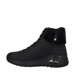 UNO RUGGED FALL AIR Polacchini Donna Neri