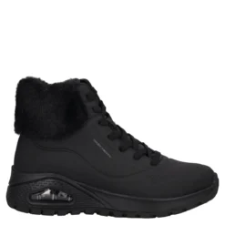 UNO RUGGED FALL AIR Polacchini Donna Neri
