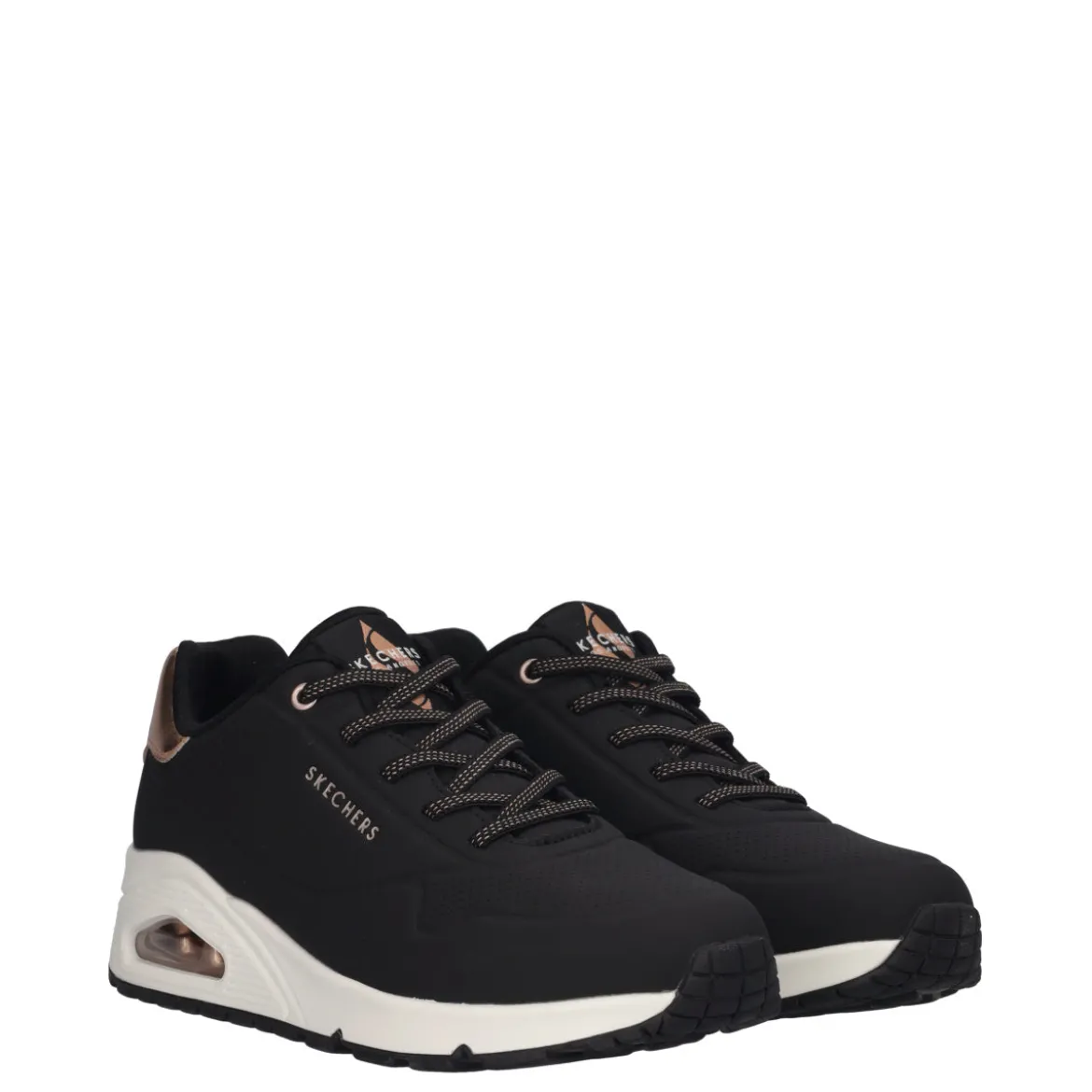 UNO SHIMMER AWAY Sneakers Donna Nere e Bronzo