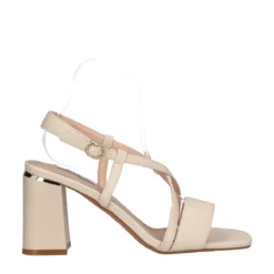 VIKY Slingback Donna Beige Alte 9 cm