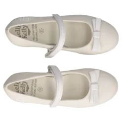 VIOLA Ballerine Bambina Bianche Glitter