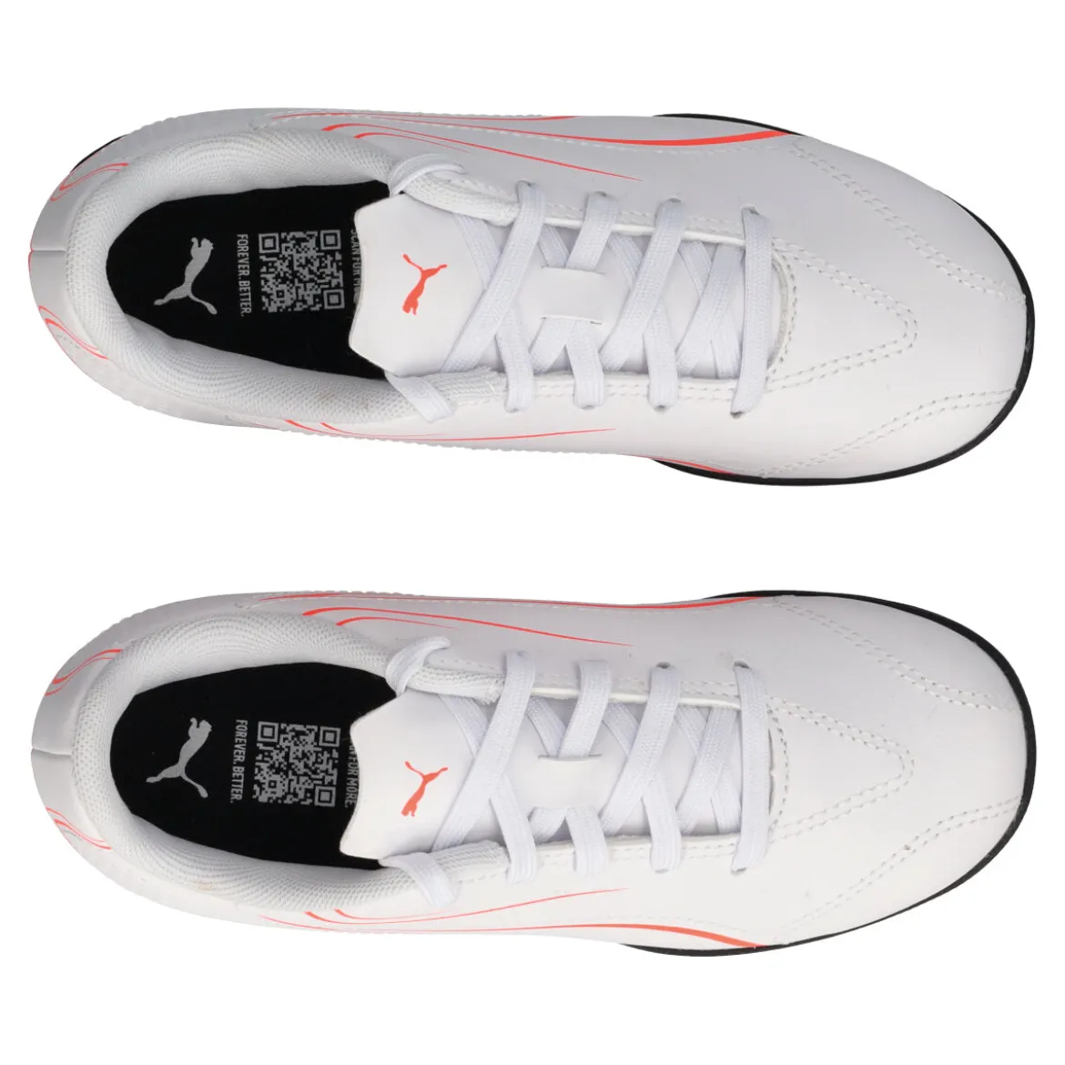 VITORIA TT JR - Scarpe da Calcio Ragazzi Bianche