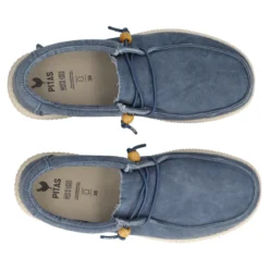 WALLABI WASHED Mocassini Donna Azzurri
