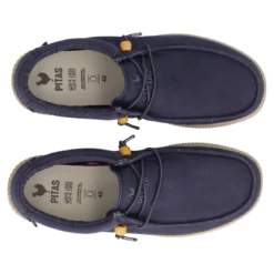 WALLABI WASHED Mocassini Uomo Blu