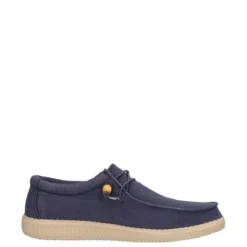 WALLABI WASHED Mocassini Uomo Blu