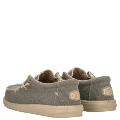 WALLY BRAIDED Mocassino Slip-on Uomo Beige
