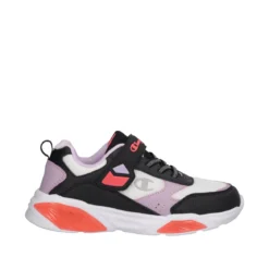 WAVE G PS Sneakers Bambina BIanche, Nere e Lilla