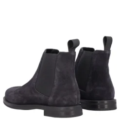 WAXY Stivaletti Donna Blu in Pelle Scamosciata