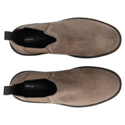 WAXY Stivaletti Uomo Beige in Pelle Scamosciata
