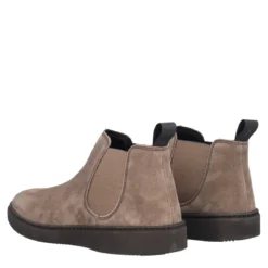 WAXY Stivaletti Uomo Beige in Pelle Scamosciata