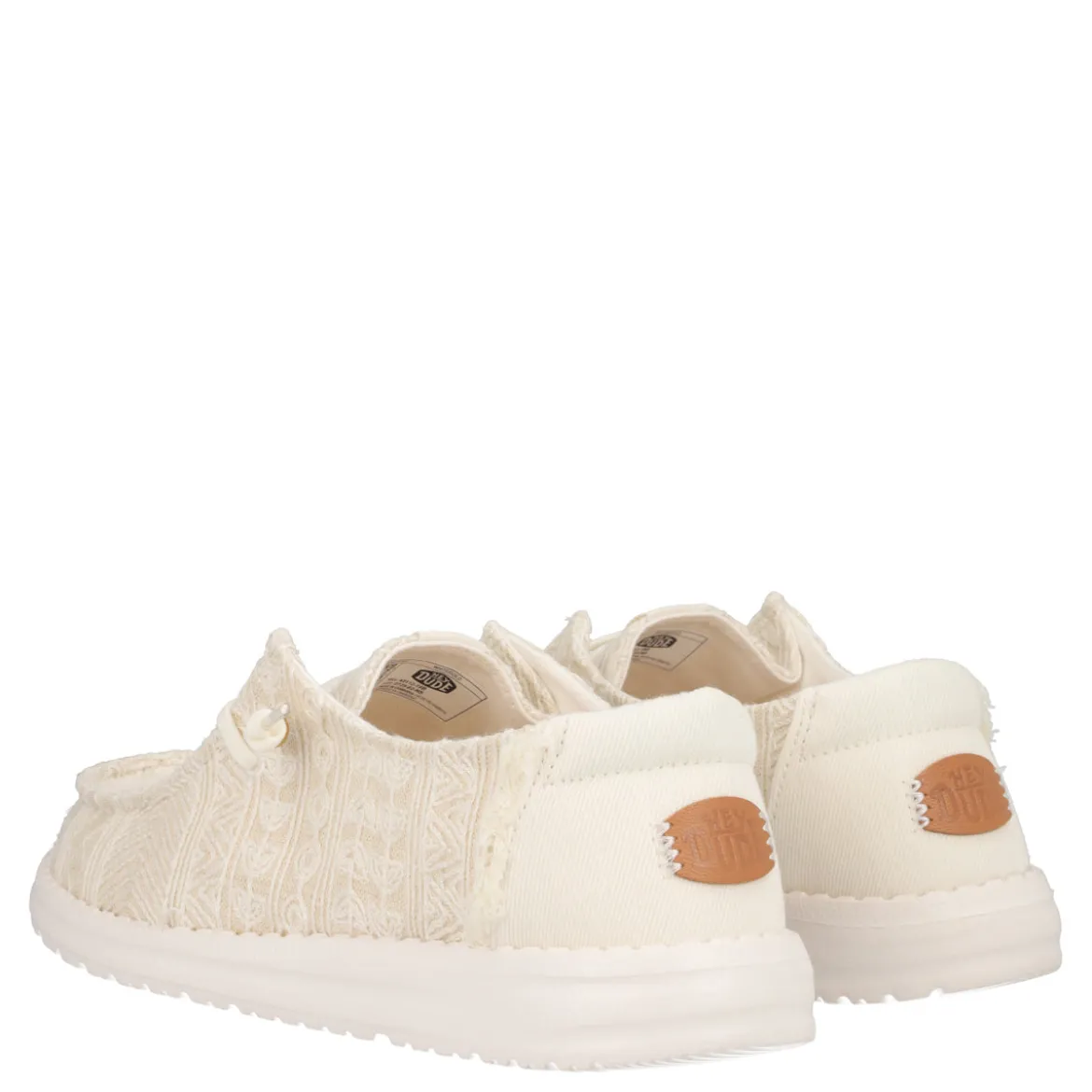 WENDY CROCHET LACE Mocassini Slip-on Donna Bianchi