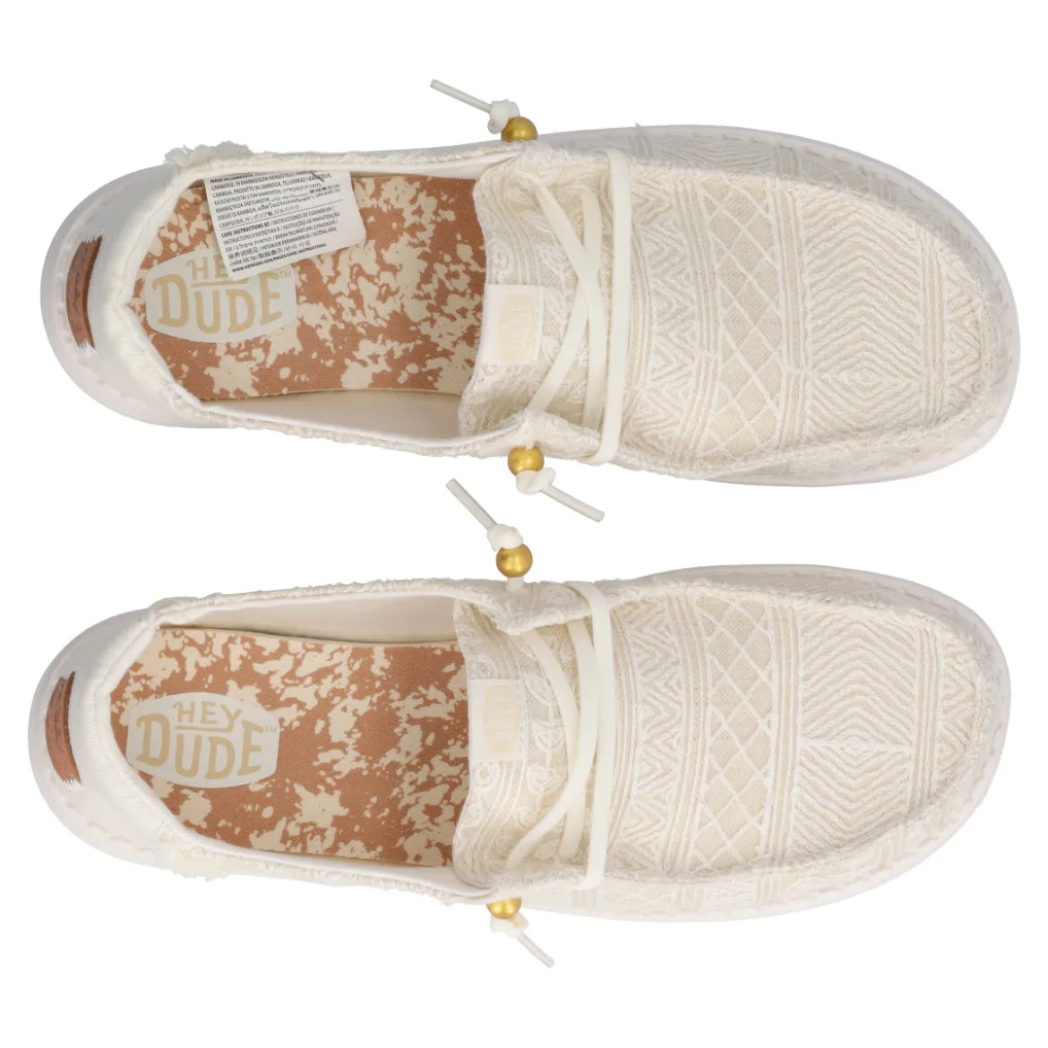 WENDY CROCHET LACE Mocassini Slip-on Donna Bianchi