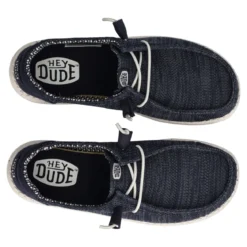 WENDY STRETCH SOX W Slip-on Mocassini Donna Blu