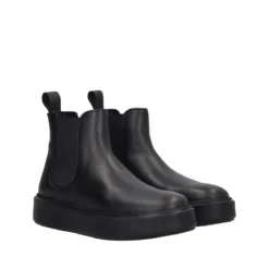 WILL Stivaletti Donna Neri in Pelle