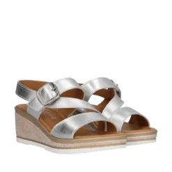 Zeppe Donna Argento Laminato