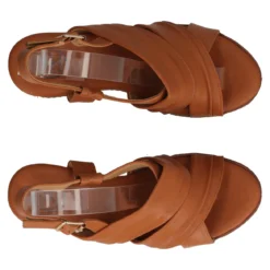 Zeppe Donna Camel