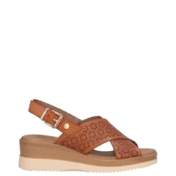 Zeppe Donna Camel