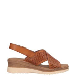 Zeppe Donna Camel