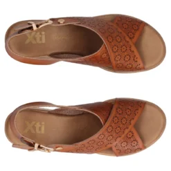 Zeppe Donna Camel