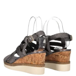 Zeppe Donna Grigio Scuro